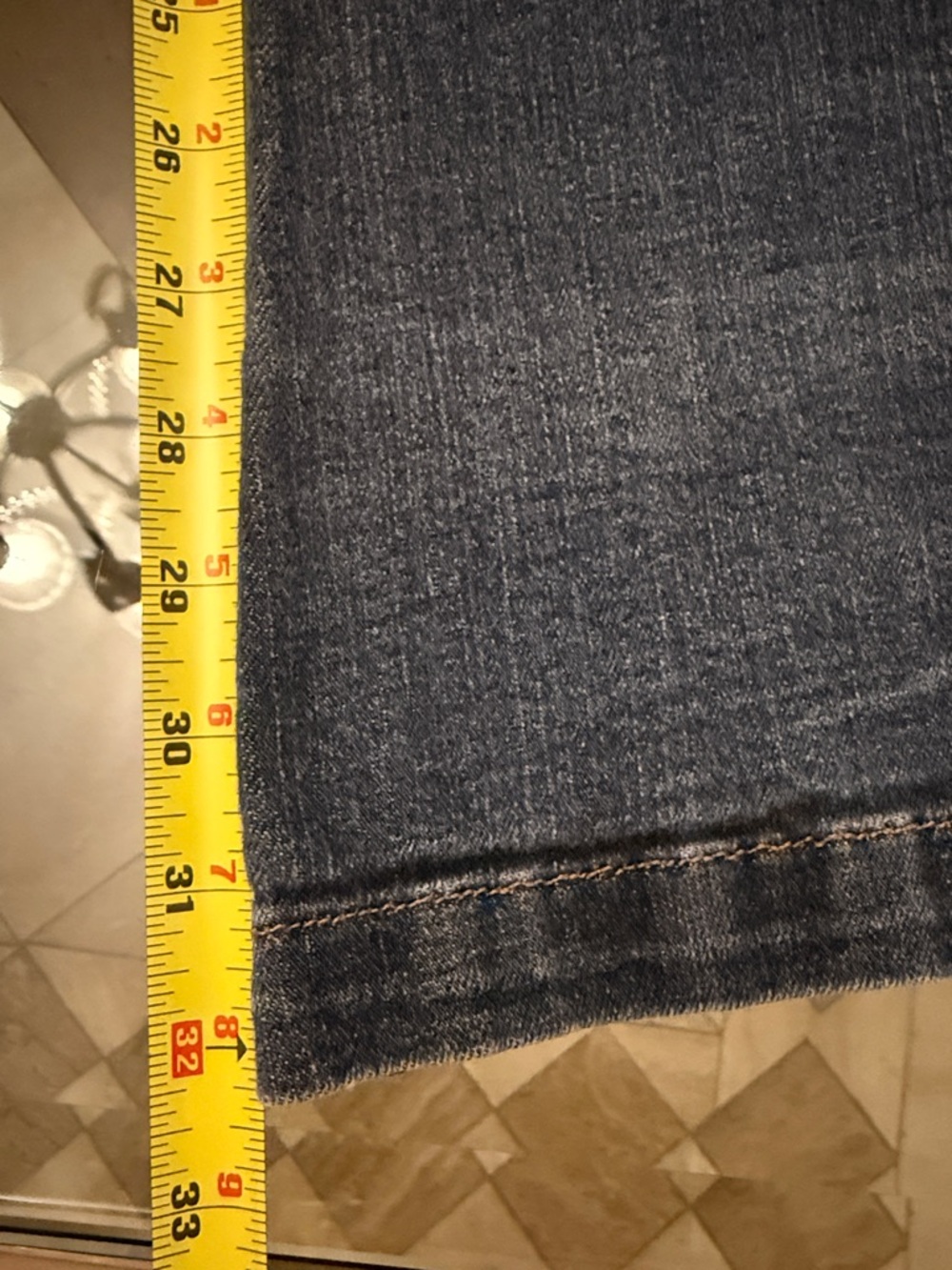 Frankie B. Dark Wash Distressed Flare Jeans - Picture 7 of 9